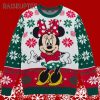 Minnie Mouse Christmas Sweater Green 5 5