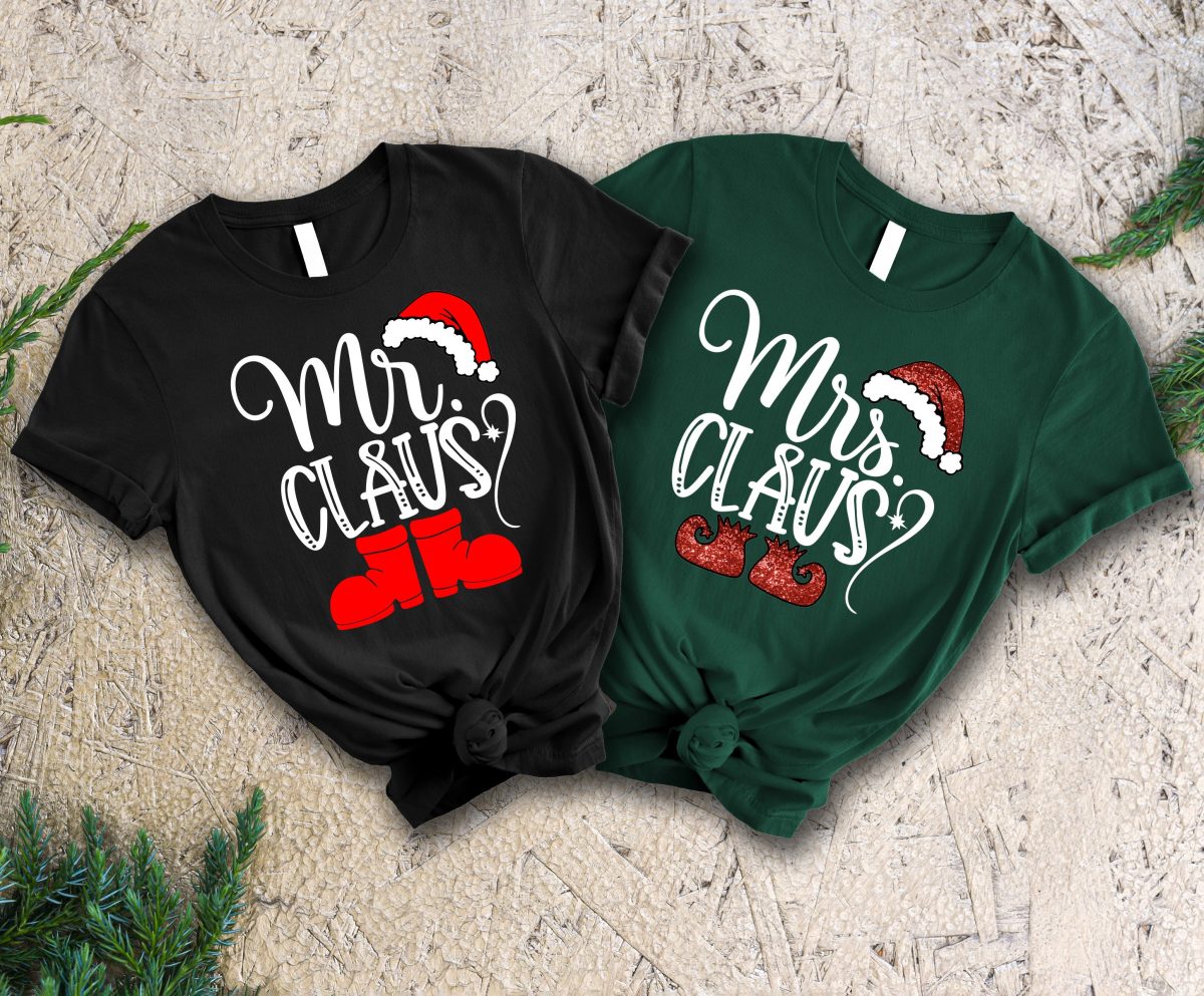 Mrs Claus Mr Claus Couples Santa Shirt Merry Christmas Sweatshirt Mr And Mrs Matching Christmas Sweater Christmas Couple Shirt 3 scaled