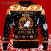 My Broom Broke So Now I Ride A Unicorn Ugly Christmas Sweater 5 5