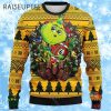 NFL Green Bay Packers Grinch Hug Ugly Christmas Sweater 1 1