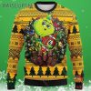 NFL Green Bay Packers Grinch Hug Ugly Christmas Sweater 3 3