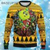 NFL Green Bay Packers Grinch Hug Ugly Christmas Sweater 4 4