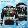 NFL Las Vegas Raiders Grinch Christmas Ugly Sweater 4 4