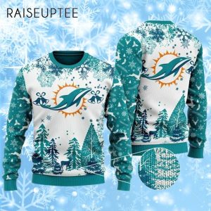 NFL Miami Dolphins Ugly Christmas Sweater