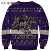 NFL Ravens Ugly Christmas Sweater Womens 2 2