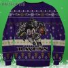 NFL Ravens Ugly Christmas Sweater Womens 3 3