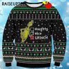 Naughty Nice Grinch Ugly Christmas Sweaters Grinch 4 4