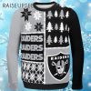 Oakland Raiders Fan Ugly Sweaters For Mens 4 4