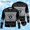 Oakland Raiders Ugly Sweater EST 1960 Reindeer Pattern