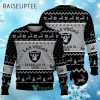 Oakland Raiders Ugly Sweater EST 1960 Reindeer Pattern 4 4