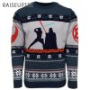 Official Star Wars Luke Vs Darth Christmas Jumper Ugly Sweater 2 2