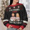 Pawfect House Personalized Matching Sweatshirts for Couples Funny Couples Ugly Christmas Sweaters For Women Men Husband Wife3