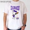 Peanuts Snoopy Player Baseball Colorado Rockies Shirt 2 Untitled 13