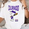 Peanuts Snoopy Player Baseball Colorado Rockies Shirt 3 Untitled 8