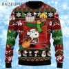 Peanuts Womens Snoopy Christmas Sweater Raiseuptee 1 1