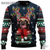 Personalized Dog Christmas Ugly Sweater Pet Custom Funny Reindeer Horn Sweater 2 2