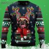 Personalized Dog Christmas Ugly Sweater Pet Custom Funny Reindeer Horn Sweater 3 3