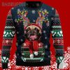 Personalized Dog Christmas Ugly Sweater Pet Custom Funny Reindeer Horn Sweater 5 5