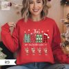 Personalized Grandma Christmas SweatshirtThis Mama Loves Her Reindeer Shirt Custom Grandma ShirtCustom Name Reindeer Shirt Grandkid Name 2