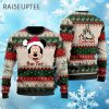 Personalized Mickey Santa Cartoon Disney Ugly Christmas Sweater 4 4