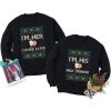 Personalized Ugly Christmas Sweater For Couples Mr And Mrs Christmas2