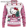 Pink Candy Hello Kitty Ugly Christmas Sweater Raiseuptee 2 2