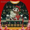 Raccoon Funny Cute Christmas Sweaters 5 5