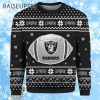 Raiders Ugly Christmas Sweater Black 1 1