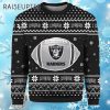 Raiders Ugly Christmas Sweater Black