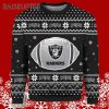 Raiders Ugly Christmas Sweater Black 5 5