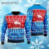 Raiseuptee Beer Ugly Christmas Sweater Coors Light Christmas Sweater 4 4