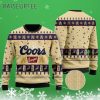 Raiseuptee Coors Light Beer Ugly Christmas Sweater 3 3