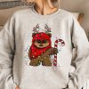 Reindeer Wicket Ewoks Endor Star Wars Christmas Lights Shirt Cute Star Wars Characters Christmas Tee Disneyland Vacation Party Trip Gift 3