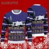 Reindeers Pattern Baltimore Ravens Ugly Christmas Sweater 5 5