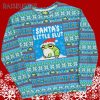 Santa's Little Slut Frog Ugly Christmas Sweater Funny Christmas Frog Sweater 5 5