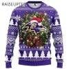 Santa Baltimore Ravens Christmas Ugly Sweater 2 2