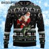 Santa Claus Fishing Funny Ugly Christmas Sweaters For Men result 1 1