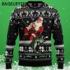 Santa Claus Fishing Funny Ugly Christmas Sweaters For Men result 3 3