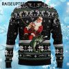 Santa Claus Fishing Funny Ugly Christmas Sweaters For Men result 4 4