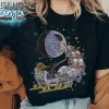 Santa Darth Vader Open Sleigh Christmas Lights Shirt Funny Disney Star Wars Xmas Tee Galaxys Edge Trip Disneyland Vacation Trip Gift 3