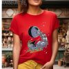 Santa Darth Vader Open Sleigh Christmas Shirt Funny Star Wars Xmas Trip Tees Galaxys Edge Star Wars Fan Christmas Tees Holiday Gifts 3