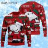 Santa Snoopy Red Crazy Christmas Sweater 2024 1 1