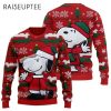 Santa Snoopy Red Crazy Christmas Sweater 2024 2 2