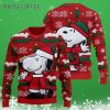 Santa Snoopy Red Crazy Christmas Sweater 2024 3 3