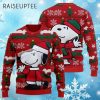 Santa Snoopy Red Crazy Christmas Sweater 2024 4 4