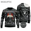 Skull Ugly Christmas Sweater Raiders NFL Gift Raiseuptee 2 2