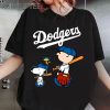 Snoopy And Charlie Brown Los Angeles Dodgers Shirt 1 Untitled 2