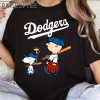 Snoopy And Charlie Brown Los Angeles Dodgers Shirt 3 Untitled 9