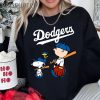 Snoopy And Charlie Brown Los Angeles Dodgers Shirt 4 Untitled 6