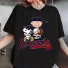 Snoopy Charlie Brown Woodstock Baseball Atlanta Braves Shirt 1 Untitled 2